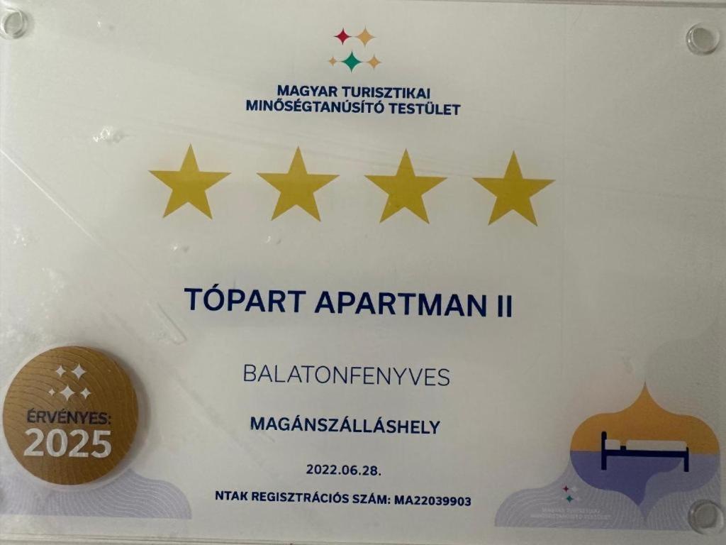 Topart Apartman I Balatonfenyves Exterior photo
